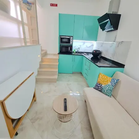 Apartamento T1 - Composto Por Quarto, Casa De Banho E Cozinha Ideal Para 1 Casal De Ferias Casa de hóspedes Nazaré